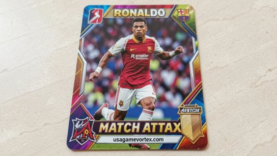 Ronaldo Match Attax Card