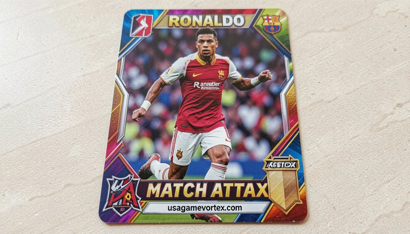 Ronaldo Match Attax Card