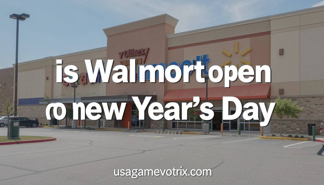 is walmart open on new year's day