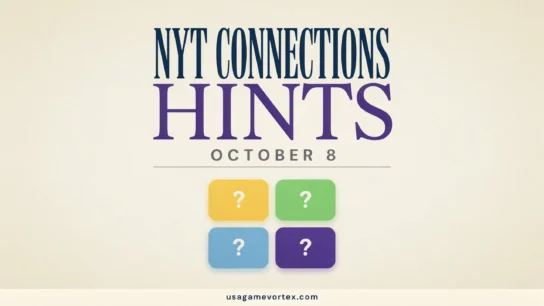 NYT Connections Hints October 8